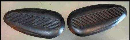 Накладка бака К-750 (пара) (гума) (чорні) VDK Киев - изображение 1