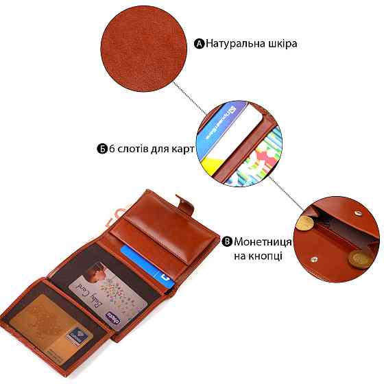 Привлекательный вертикальный мужской бумажник среднего размера из натуральной гладкой кожи CANPELLINI 21858 Киев