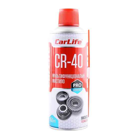Смазка многофункциональная CarLife CR-40 Multifunctional Lubricant 450мл Львов