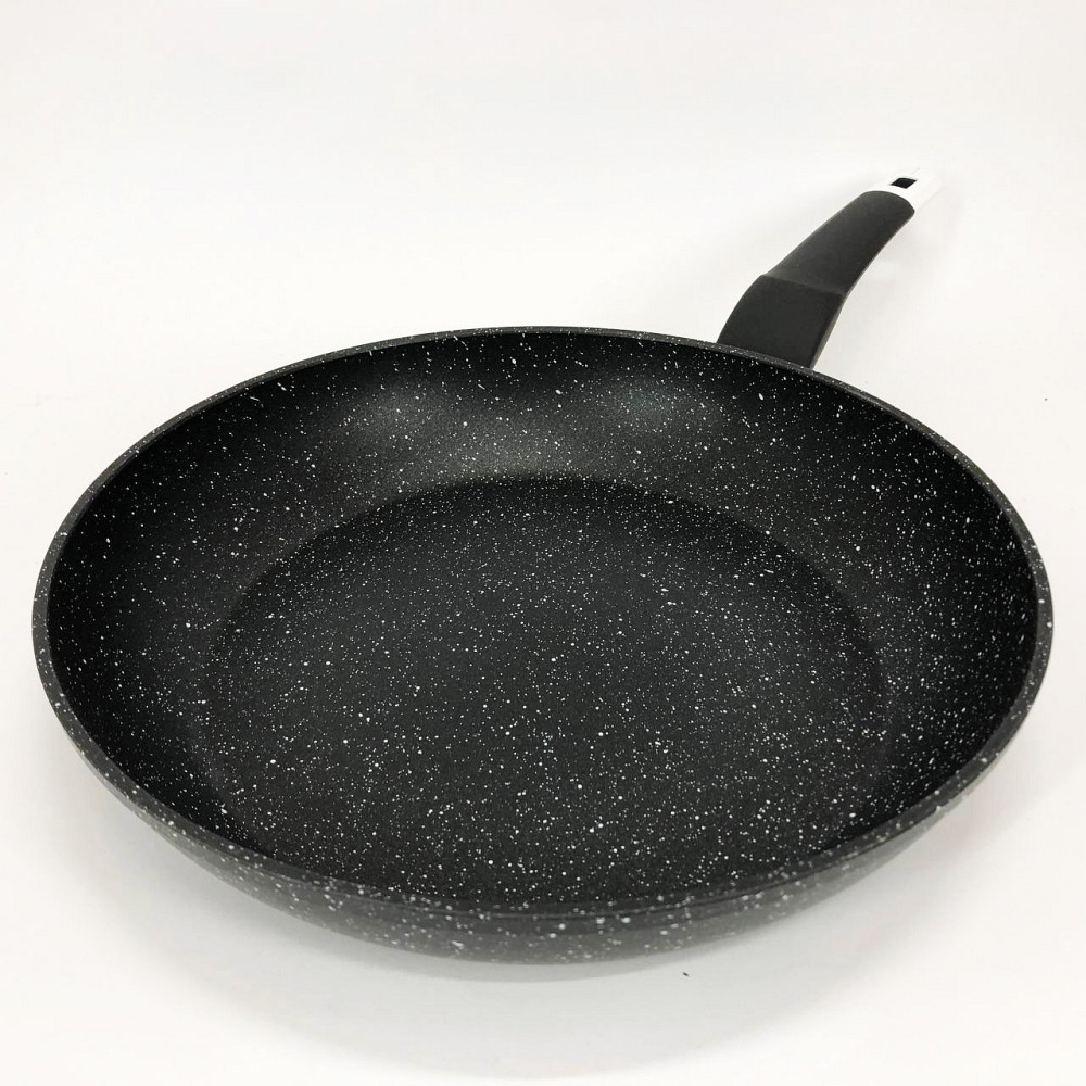 Сковорода с ручкой алюминий UNIQUE UN-5137 28 см, Сковорода для запекания в духовке UC-63 Львов - изображение 1