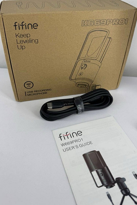 Микрофон Fifine K669PRO1, Hyper X A8 A6. Киев - изображение 2