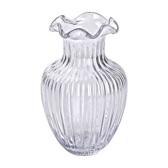 Стеклянная ваза, декоративная, 21,5 см HP-1700 Киев
