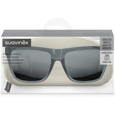 Дитячі сонцезахисні окуляри Suavinex ADULT, напівкругла форма, графітові (308558) Вінниця - фото 4