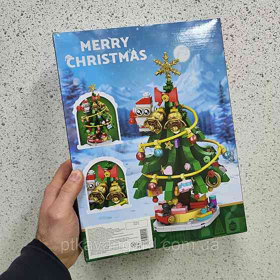 Конструктор Новорічна Ялинка 372 деталі Christmas Tree 8783-6 Хмельницький