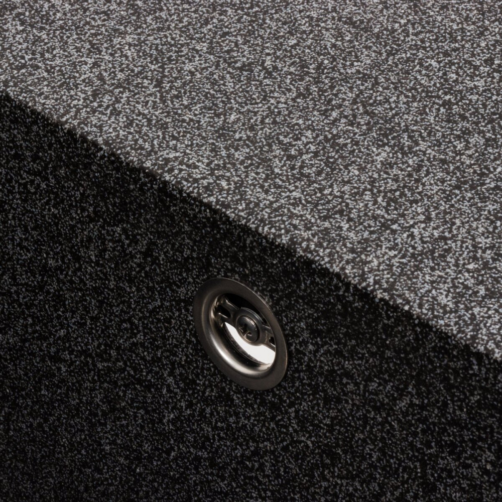 VALESO Гранітна мийка для кухні VALESO ATLAS 9651 матова Графіт Киев - изображение 4