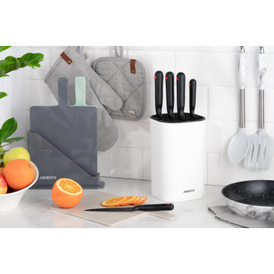 Набір ножів Ardesto Black Mars 5 шт Black (AR2105BR) Вінниця - фото 5