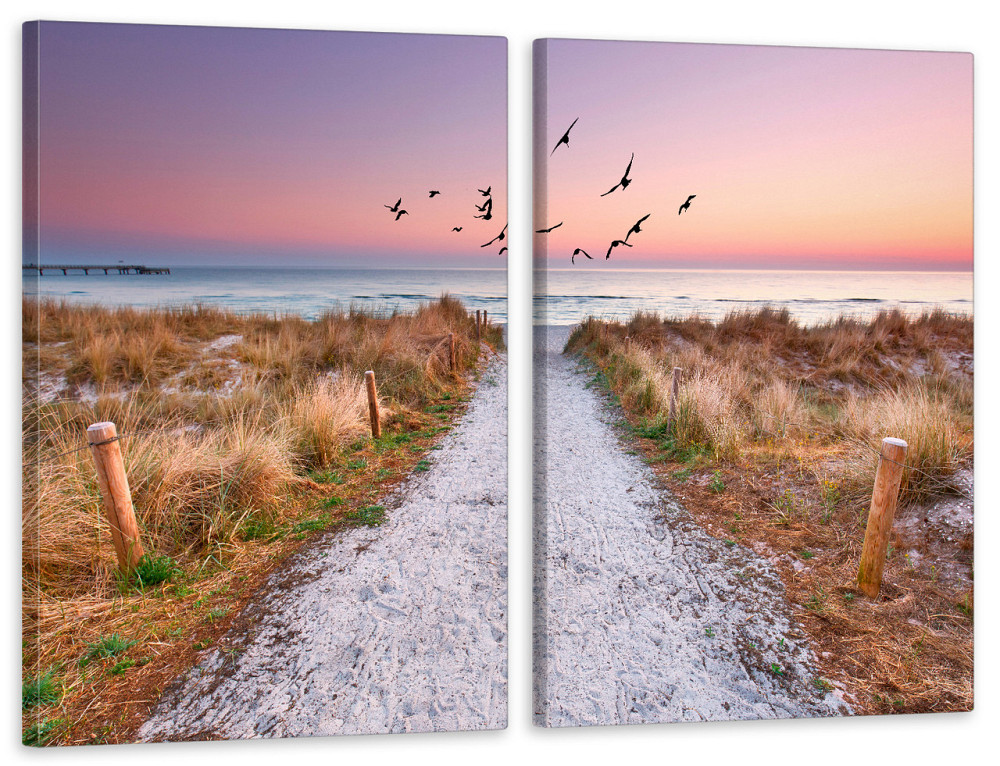 Модульная картина в гостиную / спальню Пляж  TLV-2_007 70x102 см Киев - изображение 1