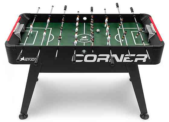 Настільний футбол Hop-Sport Corner чорно-червоний Київ