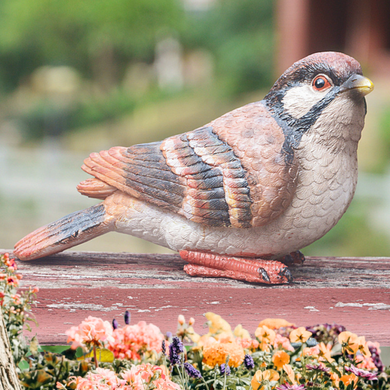Садові фігурки Пара горобців 15 х 8.5 см з полістоуну Одеса