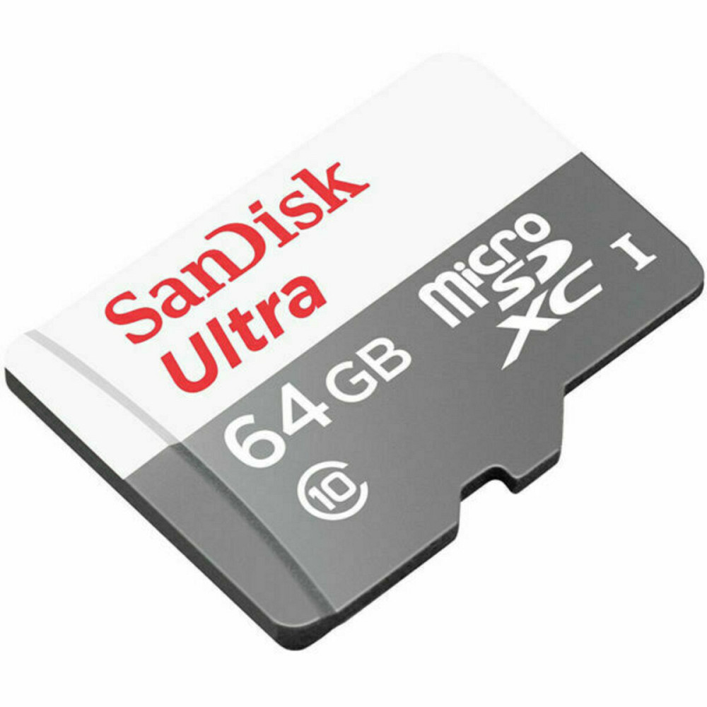 microSDXC (UHS-1) SanDisk Ultra 64Gb class 10 A1 (100Mb/s) (adapter SD) Киев - изображение 1