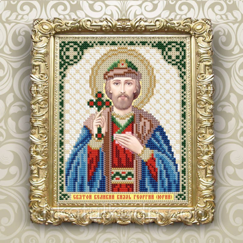 Схема для вишивки бісером іменна Юрій Дніпро - фото 1