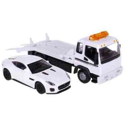 Спецтехника Bburago Эвакуатор с автомоделью Jaguar F-Type R Dynamic V6 (18-31419) Винница