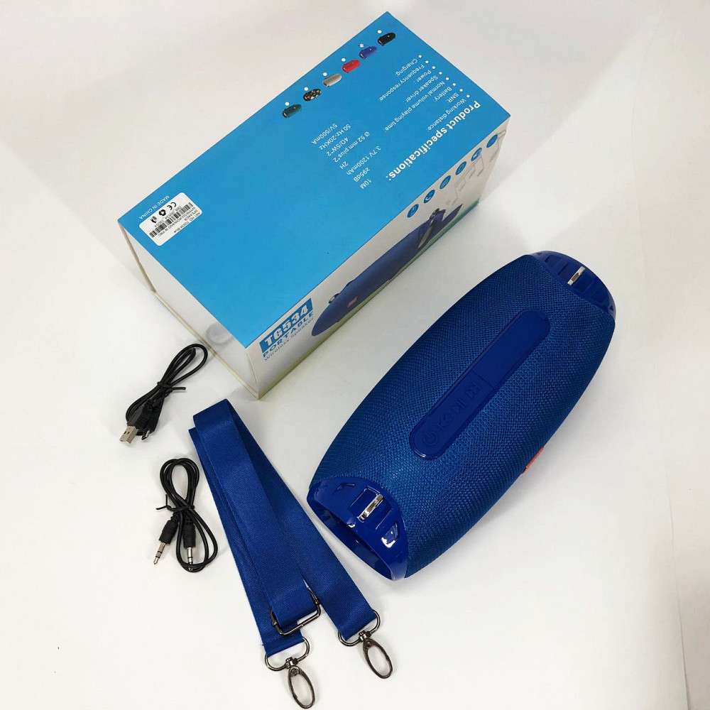 Портативна колонка з Bluetooth, Bluetooth колонки з об'ємним звучанням, Музичні колонки для вулиці RB-94 Львів - фото 7