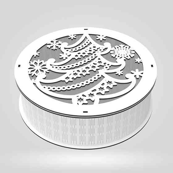 Подарочная коробка EKOSTAR d200 h60 Киев