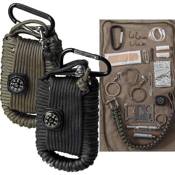 Туристический Комплект инструментов для туризма из 25 элементов Mil-Tec (16027701) Olive Нововолынск