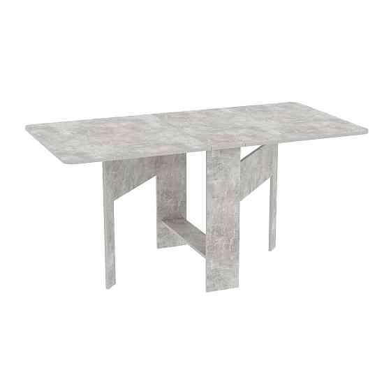 Стол-тумба №4 узкая, Бетон, 1580х800х750 Львов