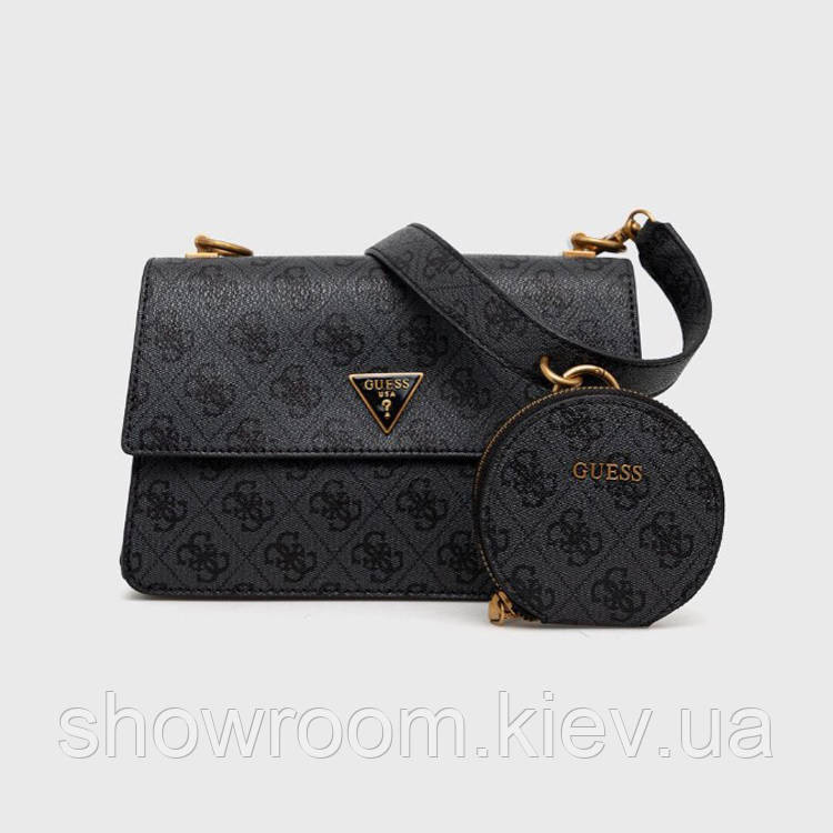 Жіноча сумочка Guess на плече (841619) сіра Київ - фото 1