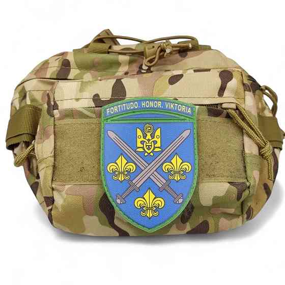 Патч / шеврон ЗСУ 155 ОМБр Fortitudo Honor Viktoria 2025 Запоріжжя