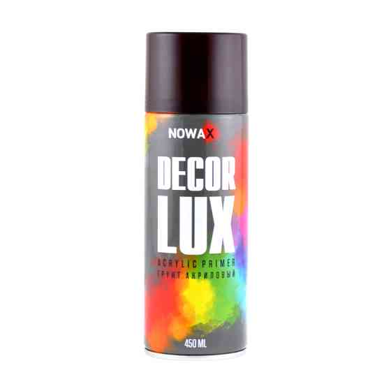 Ґрунтівка акрилова Nowax Spray червоний аерозоль 450мл Львів