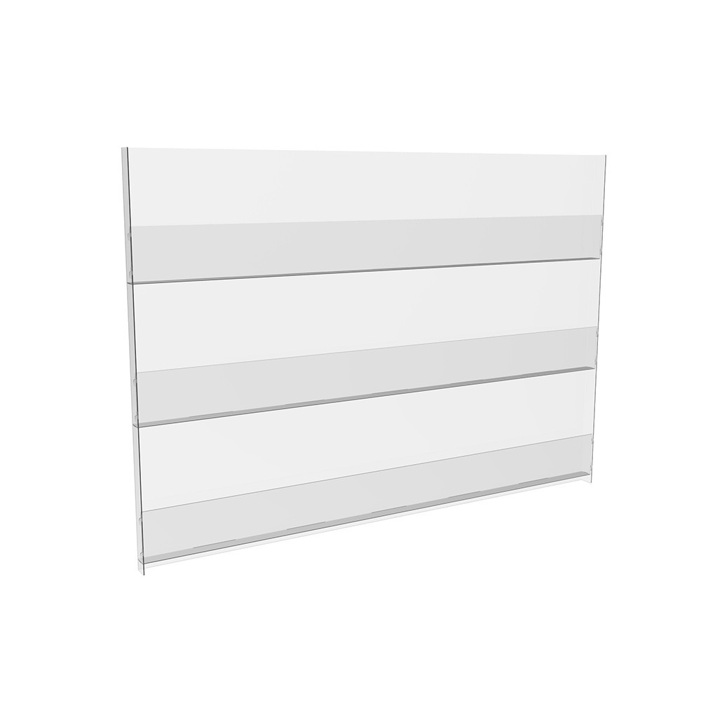 Полиця вітрина EKOSTAR 3-х ярусна 1000х700х30 Київ - фото 2