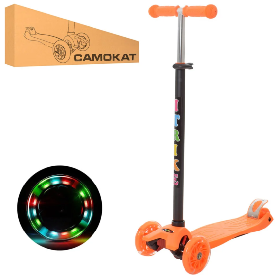 Самокат детский MAXI iTrike JR3-003-OR трехколесный Винница