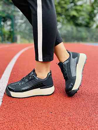 PTPT Кросівки жіночі PTPT F776 чорні (весна-осінь, еко-шкіра) (4751) Коломия