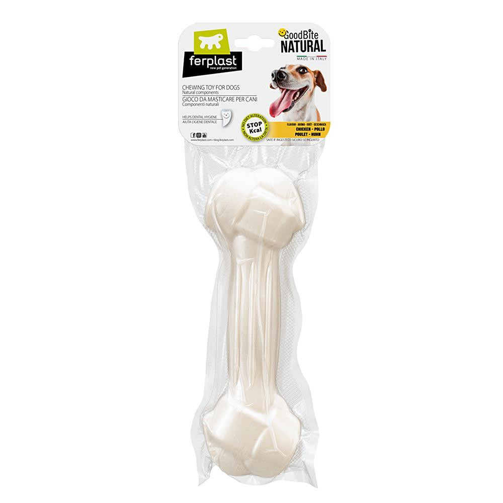 Жевательная косточка для собак с ароматом курицы Ferplast GoodBite Natural Chicken (Ферпласт ГудБайт Нэчурал) XXL - 420 гр. - 24,5 x 8 x h 3,8 cm Запорожье - изображение 1