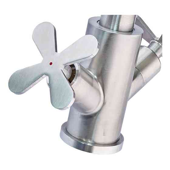 Змішувач для умивальника Zerix GTA 001 з поворотним виливом Харків