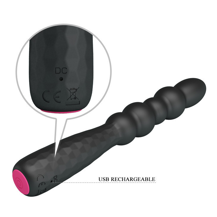 Вібратор - Pretty Love Monroe Vibrator Black Sex Aura Київ - фото 7