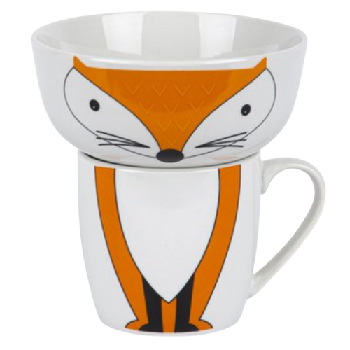 Набір дитячого посуду Happy Fox 2 предмети:(піала/чашка) YF6012 LIMITED EDITION Житомир