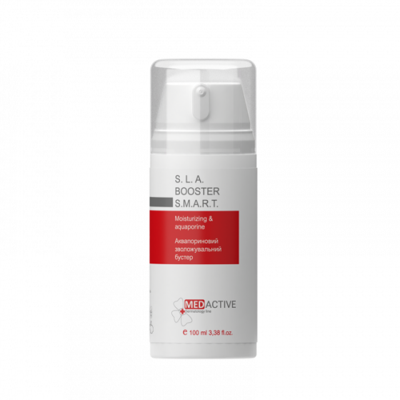 Аквапориновий зволожувальний бустер Medactive S. L. A. BOOSTER S.M.A.R.T. moisturizing & aquaporine, 100мл Дніпро