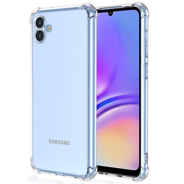 Samsung A07 A075 Чохол прозорий Захист камери (вуглі) Одеса - фото 1