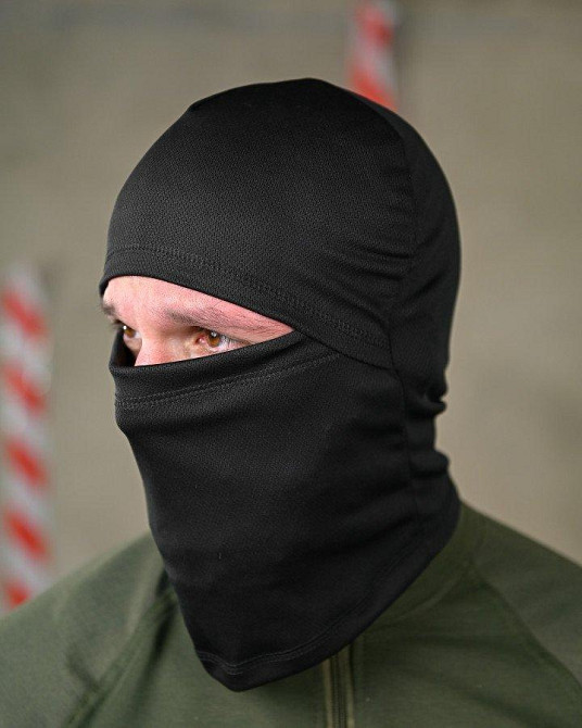 Літня балаклава coolmax black ПП7669 Одеса - фото 1