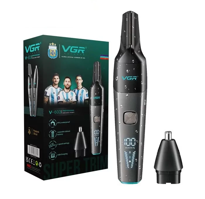 Триммер мужской VGR V-603 (2 насадки) Киев - изображение 3