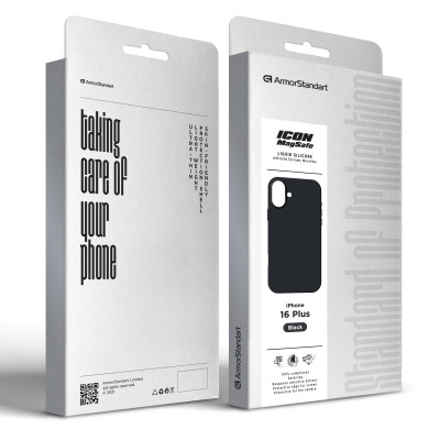 Чохол до мобільного телефона Armorstandart ICON2 MagSafe Apple iPhone 16 Plus Black (ARM78667) Вінниця - фото 2