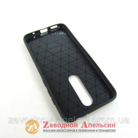 Nokia 5.1 Plus черный чехол строчка Одесса - изображение 2