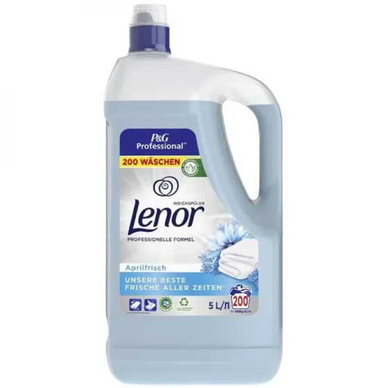 Кондиционер-ополаскиватель для белья (свежесть апреля) Lenor Professional Weichspüler Aprilfrisch, 5 Львов