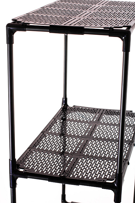 Підставка для квітів Lima 60. Триповерховий (трьохярусний) металевий підлоговий стелаж для кімнатних Борисполь - изображение 5