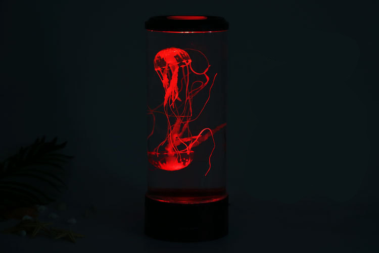Лампа Аквариум с силиконовыми медузами ПУЛЬТ УПРАВЛЕНИЯ!! Jellyfish Mood Lamp, USB LED, ночник Кременчуг - изображение 7