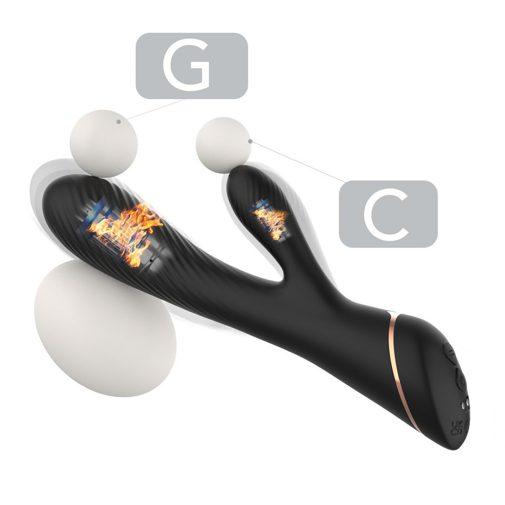Вибратор Hare Black, 9 vibration functions Sex Aura Киев - изображение 9