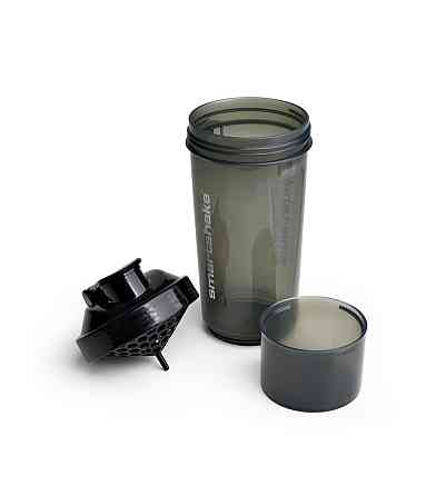 Шейкер спортивний SmartShake Slim 500ml Black Кам'янське