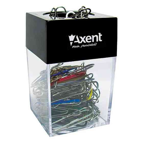 Підставка для скріпок Axent Magnetic box, 4,2х4,2х6,9 cm (4120-А) Вінниця