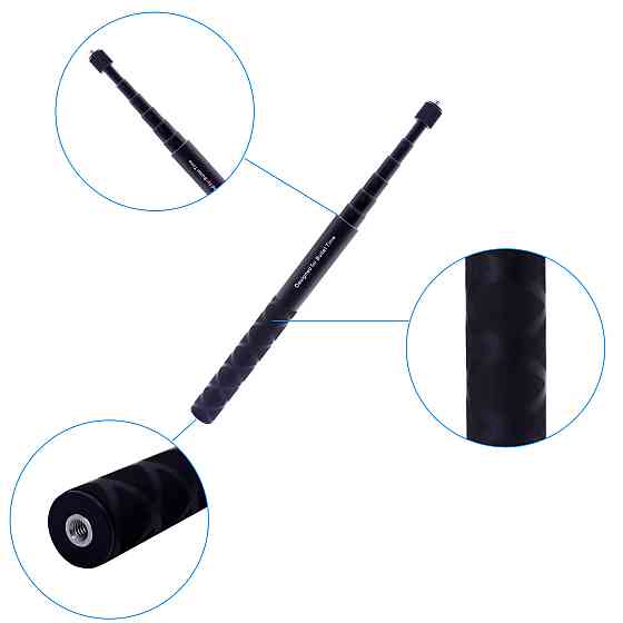 Монопод для Insta360 GoPro невидимий алюмінієвий 23-120см AC Prof ZPG-12M Київ