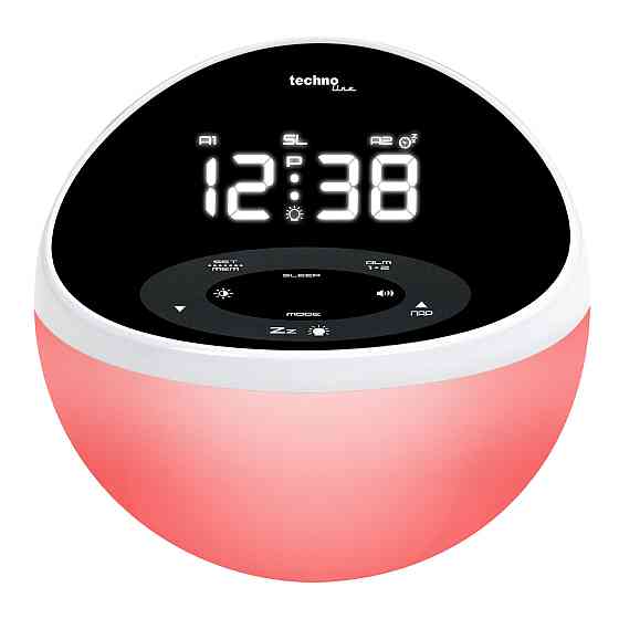 Часы настольные с радио Technoline WT500 Black/White (WT500) Киев