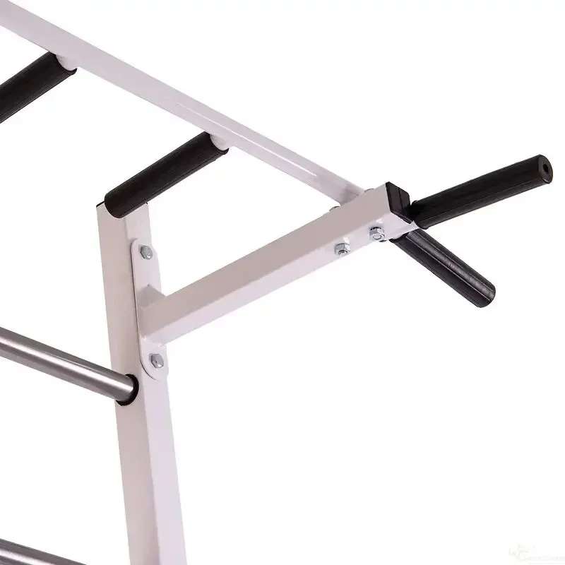 Металлическая шведская стенка спортивная напольная передвижная для взрослых и детей в квартиру дом белая Каменское - изображение 8