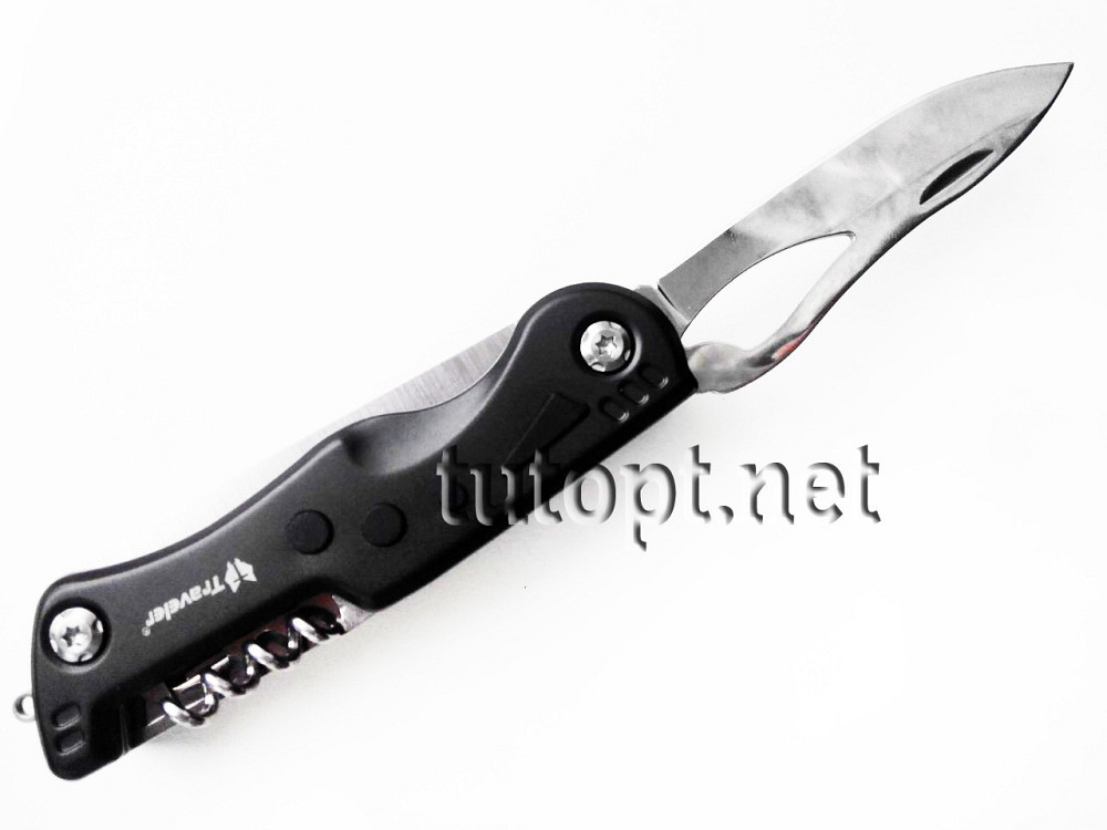 Мультитул швейцарский нож Traveler M307 с фонариком Днепр - изображение 2