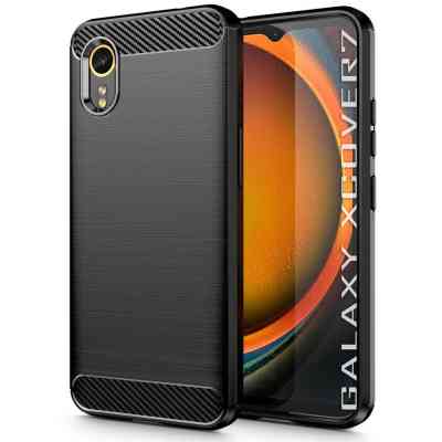 Чохол до мобільного телефона BeCover Carbon Series Samsung Galaxy Xcover7 Black (711892) Вінниця