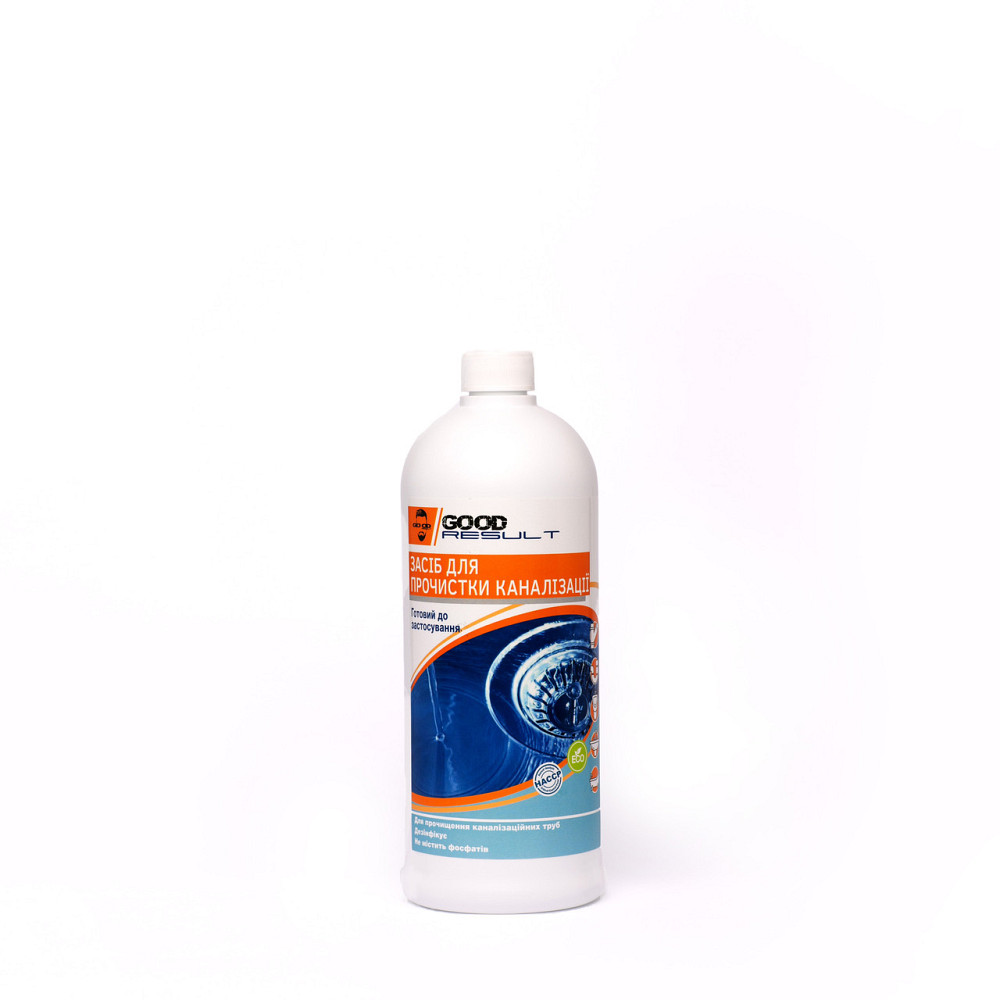 Средство для прочистки канализации GOOD RESULT 1 л Павлоград - изображение 1