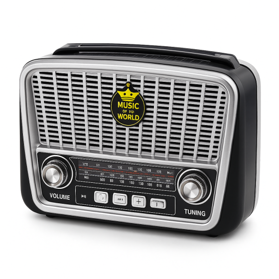 Fm аккумуляторный радио приемник в ретро стиле, Аккумуляторный радиоприемник FM/AM/SW US-50 Львов