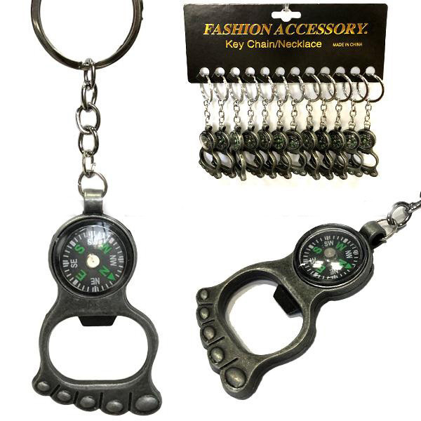 Брелок компас Нога 12 шт Київ - фото 1